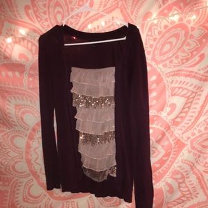 Sparkly purple shirt 🤤✨